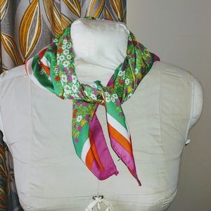 Vintage silk scarf